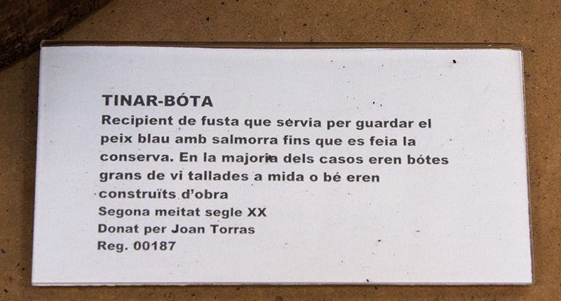 Fitxa: Tinar- Bota