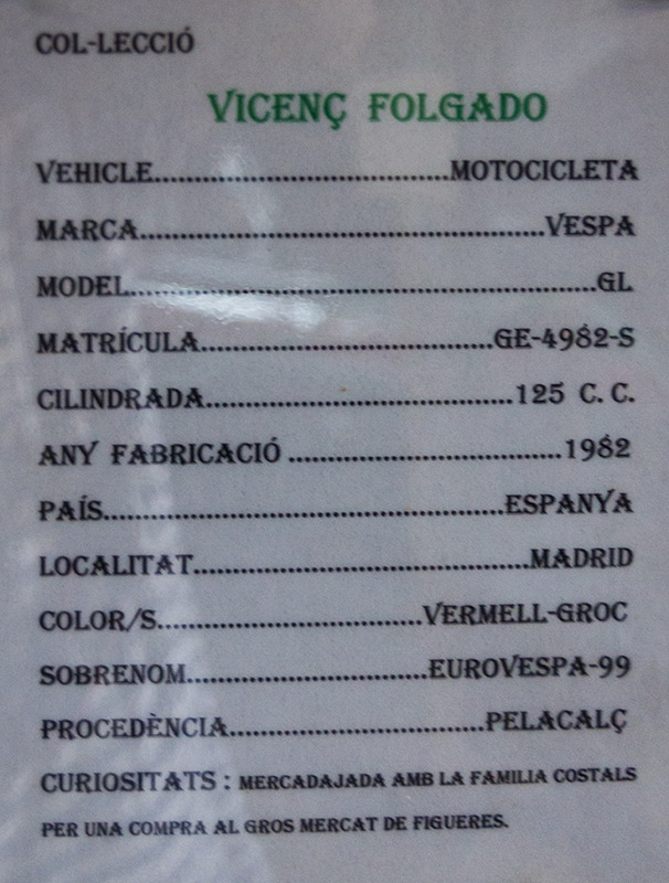 Cartell de dades tècniques