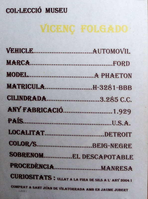 Cartell de dades tècniques