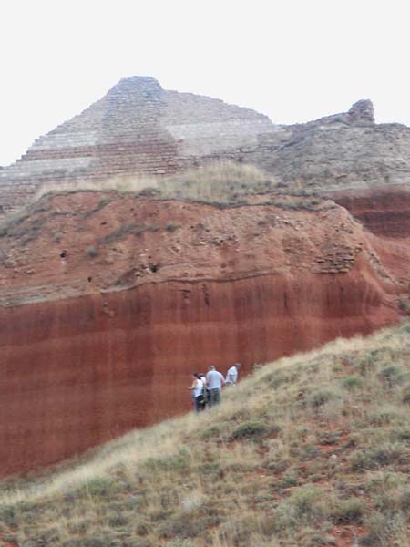 Cerro testigo, Castillo de Alfambra