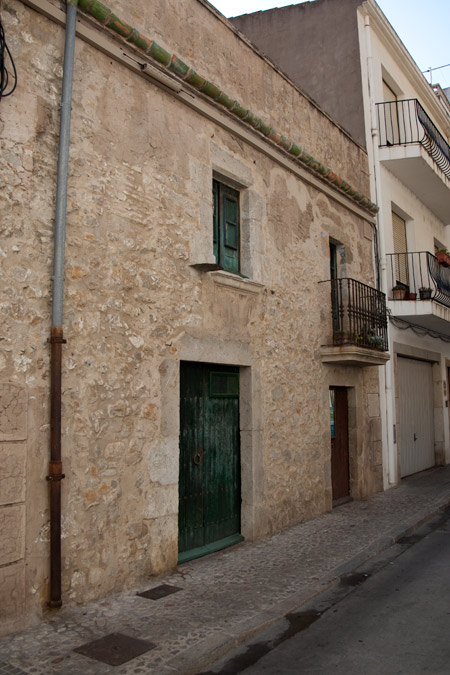 Façana.Casa de pescadors "Can Cinto Xuà"