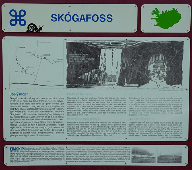 Cartell: Skógafoss