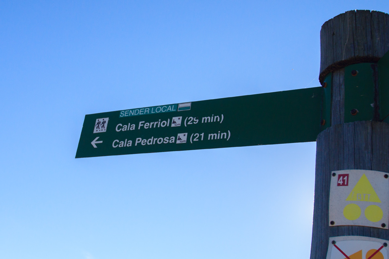Cartell: Cala Ferriol