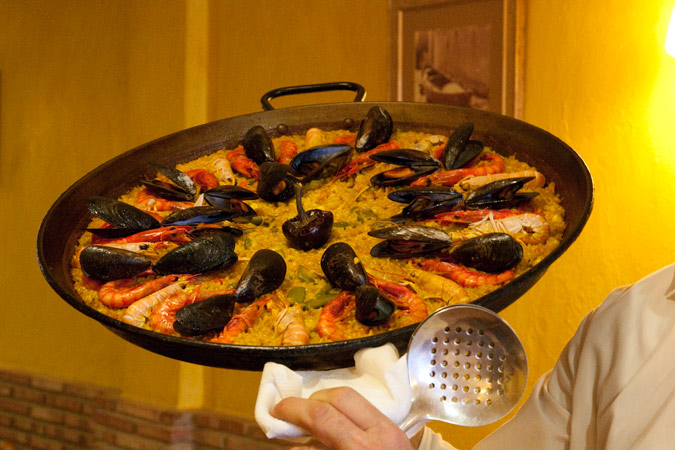 Paella marinera