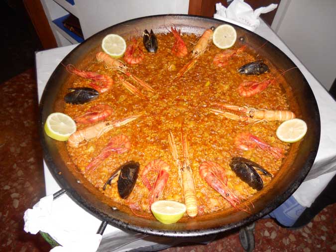 Paella marinera