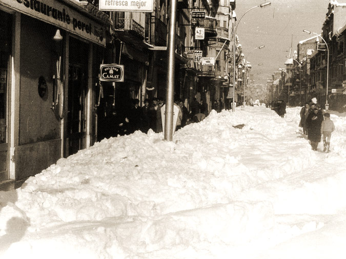 Neu al carrer Major