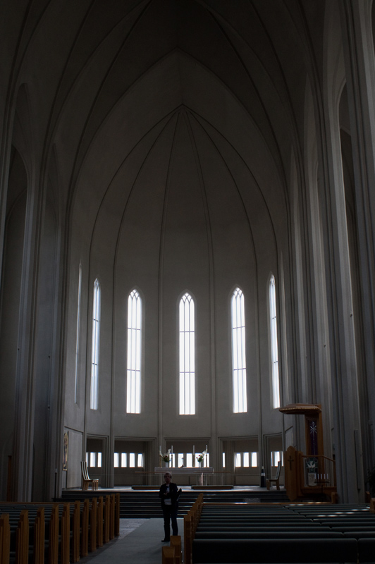 Reykavik. Esglesia de Hallgrímskirkja.