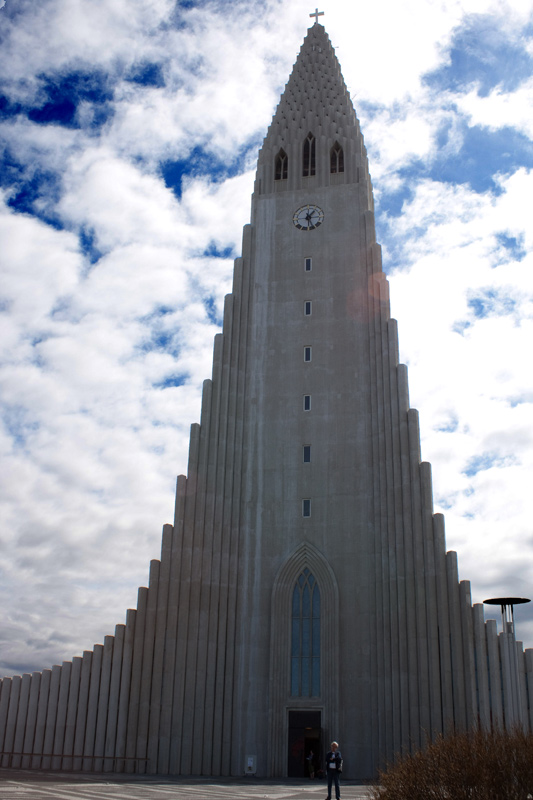 Reykavik. Esglesia de Hallgrímskirkja.