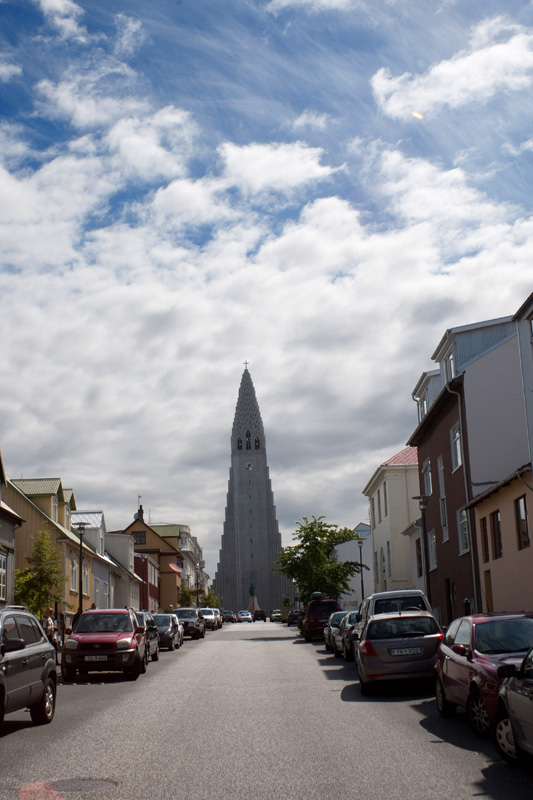 Reykavik. Esglesia de Hallgrímskirkja.