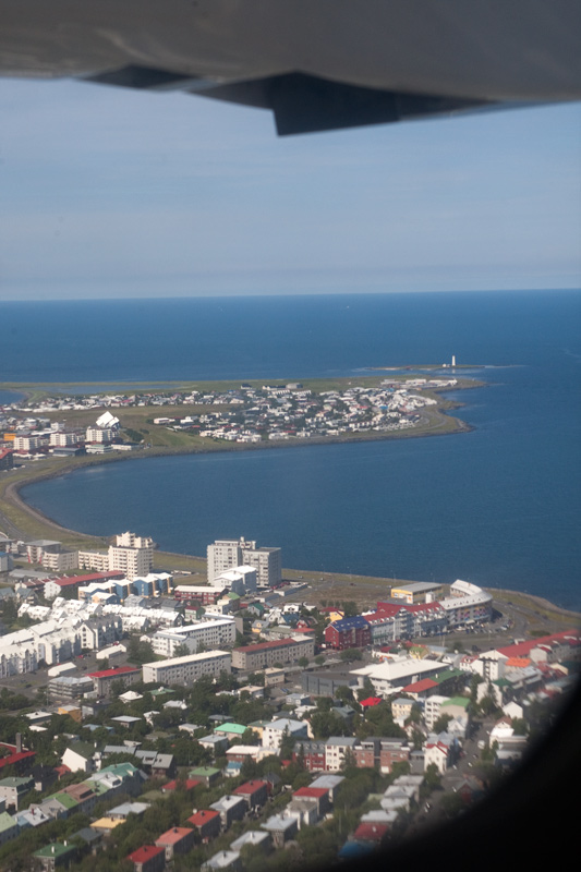 Aeropuerto de Reykavik.