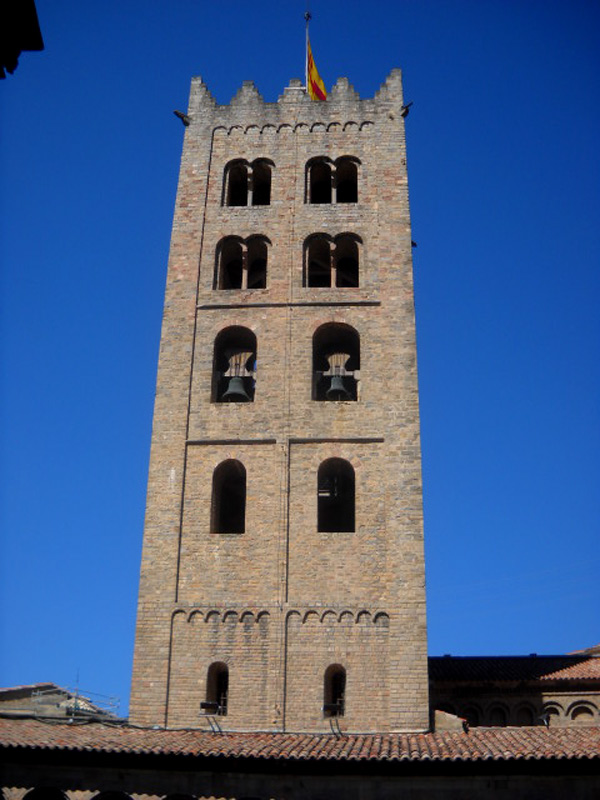 Campanar del Monestir de Ripoll