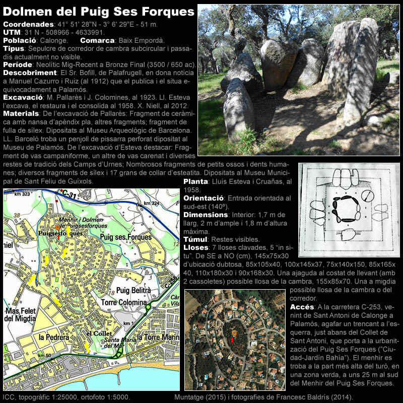 Dolmen del Puig Ses Forques 1/2