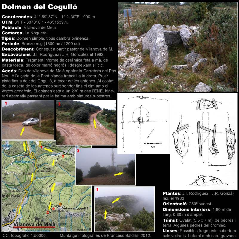 Dolmen del Cogulló 1/2 corregit