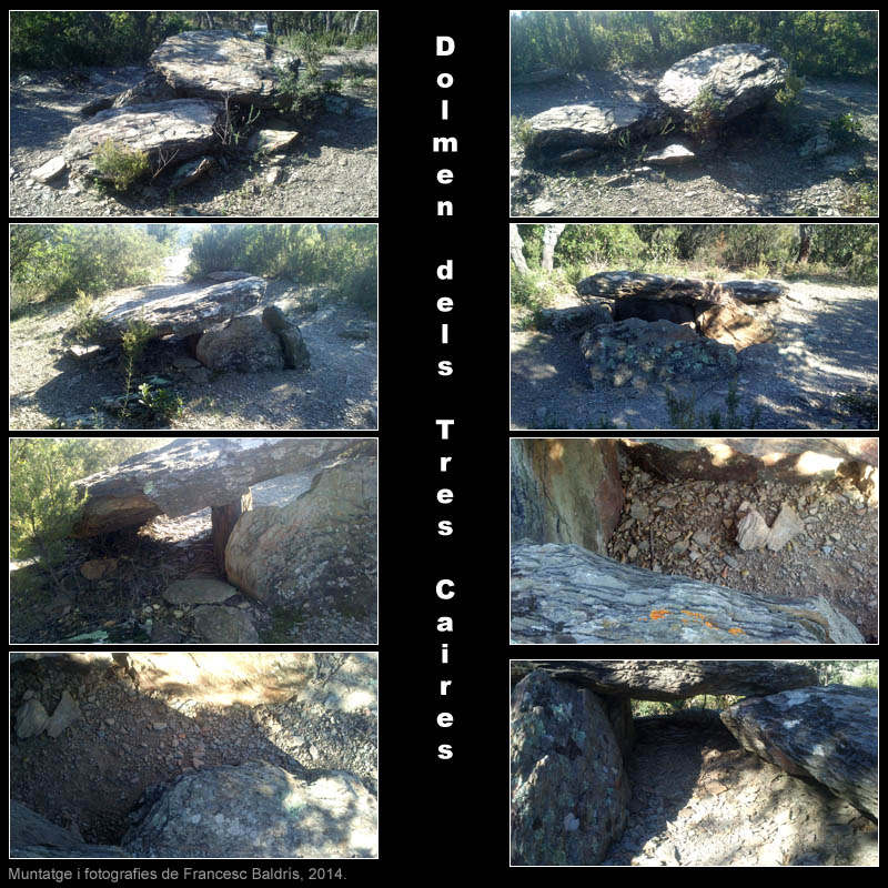 Dolmen dels Tres Caires 2/2