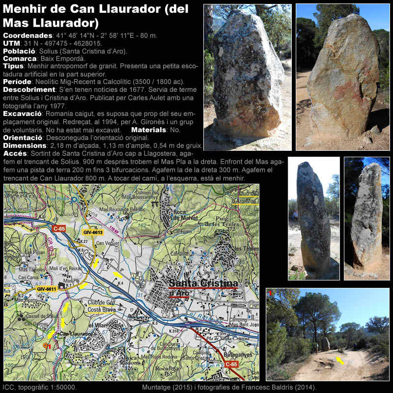 Menhir de Can Llaurador