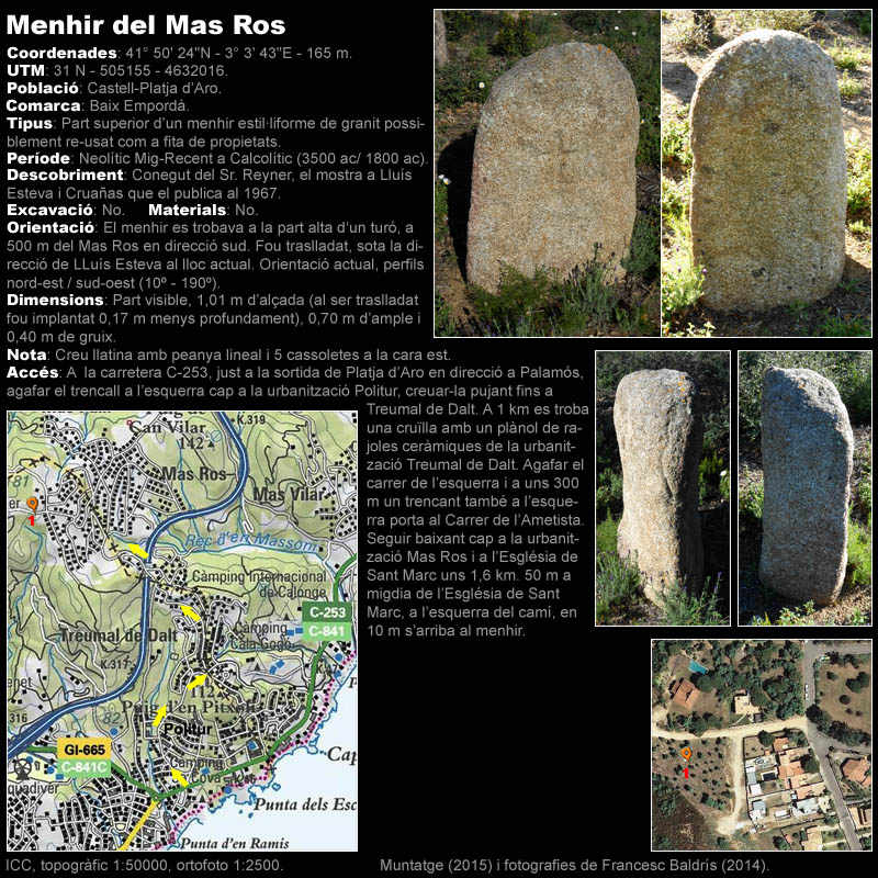 Menhir del Mas Ros