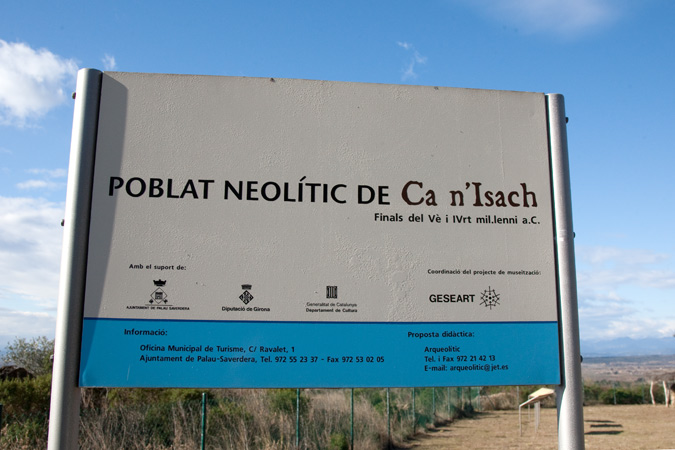 Cartell: Poblat de Ca n'Isach 1de5