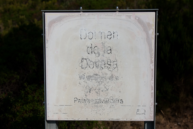 Cartell: Dolmen de la Devesa 1de4