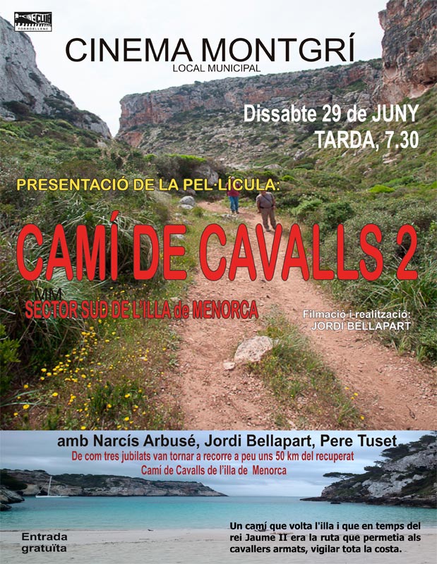 Cartell: Camí de Cavalls 2