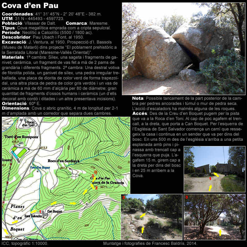 Cova d'en Pau 1/2