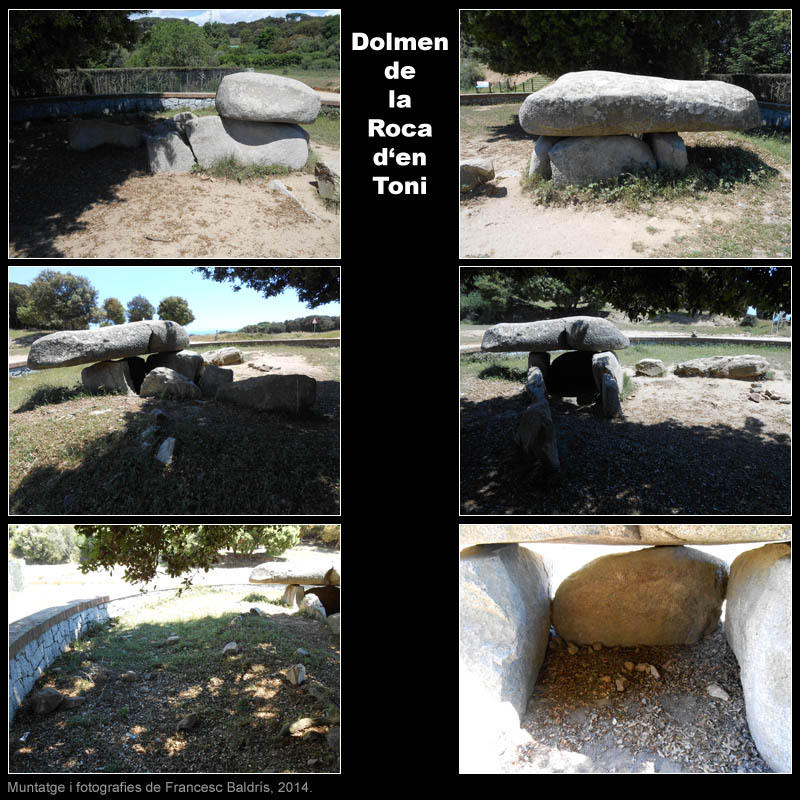 Dolmen de la Roca d'en Toni 2/2