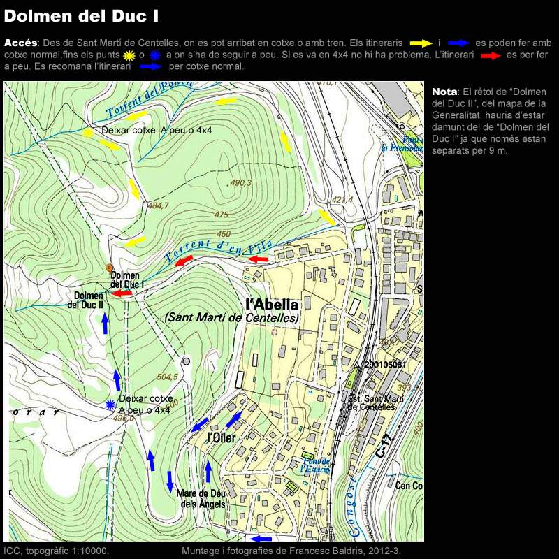 Dolmen del Duc I 2/3