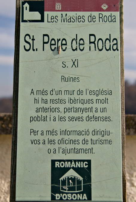 Cartell: St. Pere de Roda 1de9