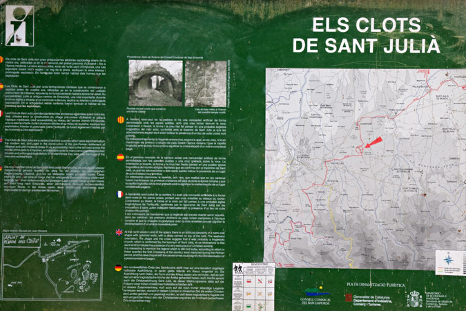 Cartell: Els clots de Sant Julià 1de8