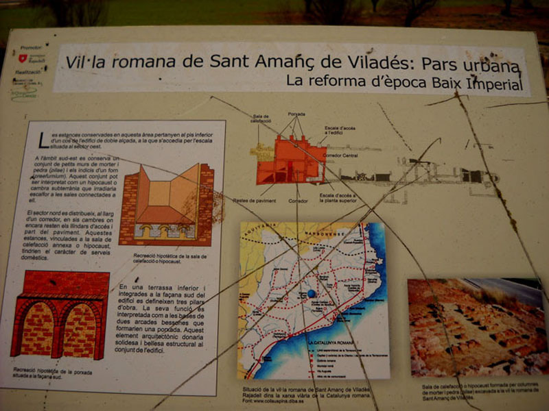 Vil-la Romana de Sant Amanç de Viladés