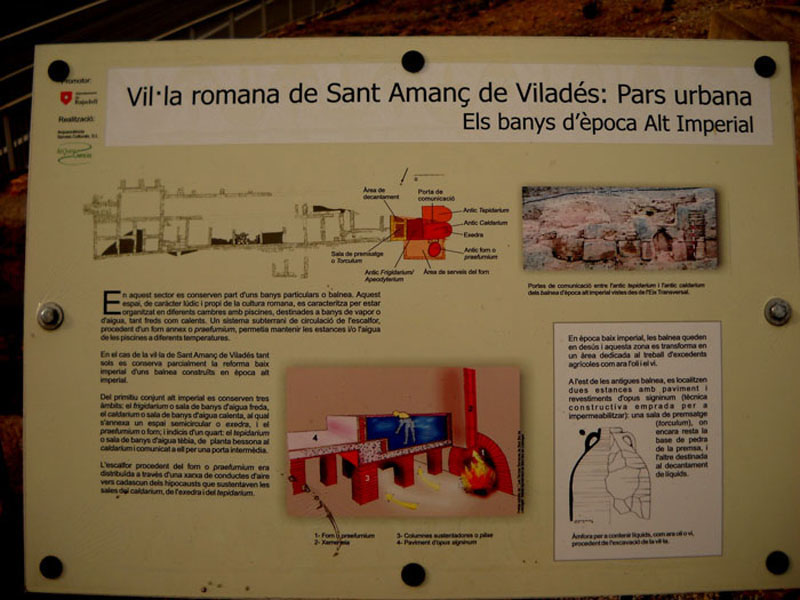 Vil-la Romana de Sant Amanç de Viladés