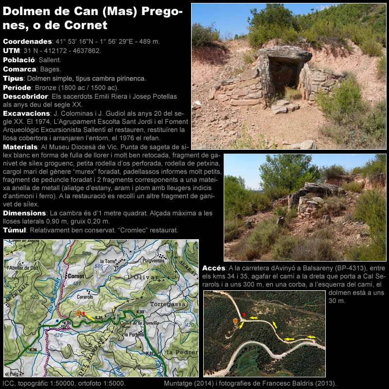 Dolmen de Can Pregones 1/2