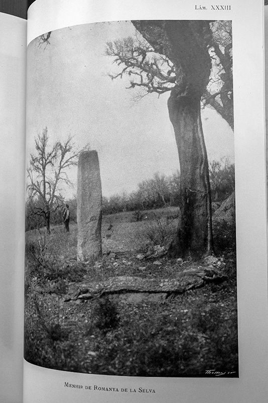 Menhir De Romanya de la Selva