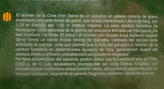 Descripció: La Cova d'en Daina 2de6