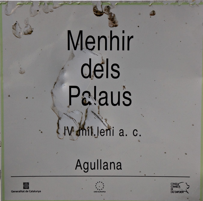 Cartell: Menhir dels Palaus 1de2