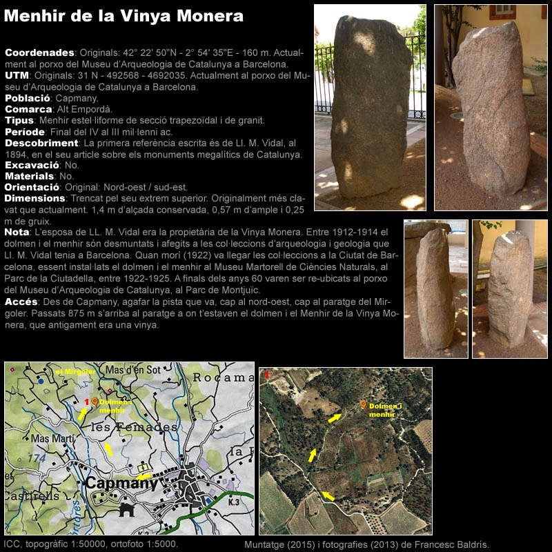 Menhir de la Vinya Monera