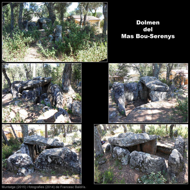 Dolmen del Mas Bou-Serenys 3/4