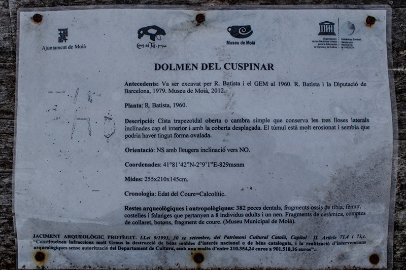 Dolmen  Del  Cuspinar