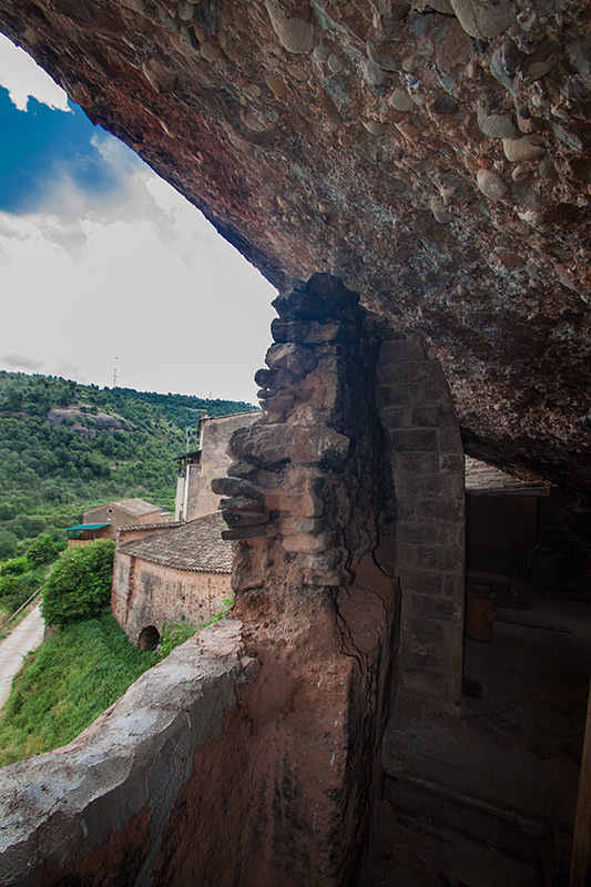 El Puig de la Balma. Mura