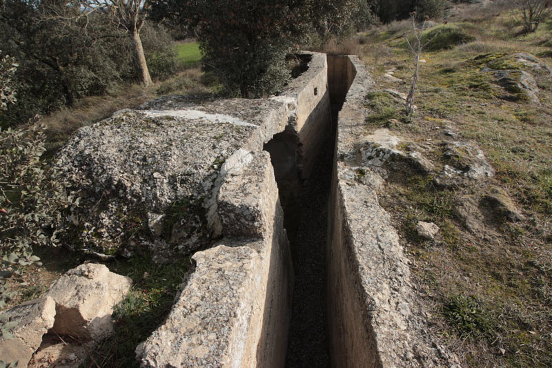 Trinxera Franquista del Tossal. Front del Segre.