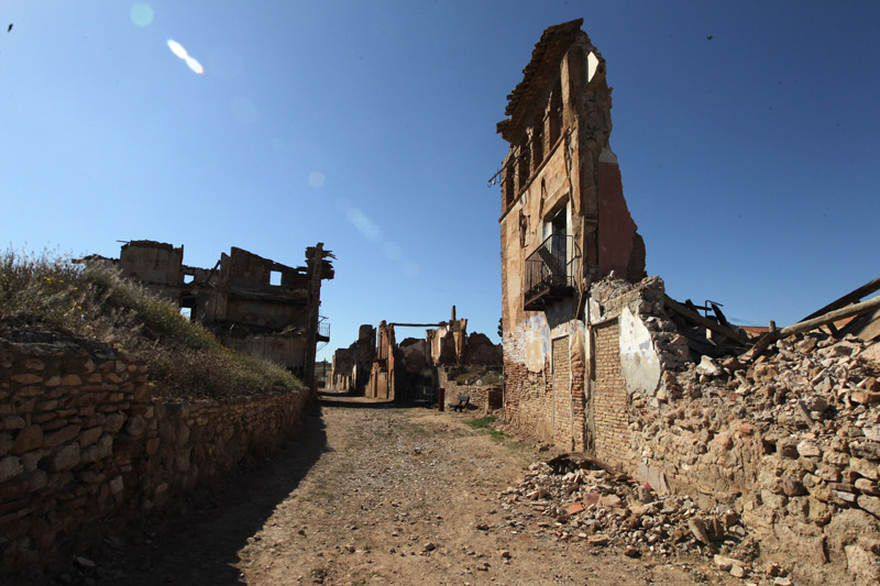 Pueblo viejo de Belchite.