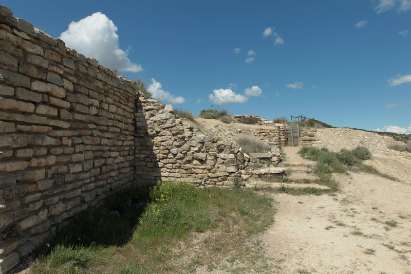 Trinxeres de la Serra d'Alcubierre.  Posició republicana.