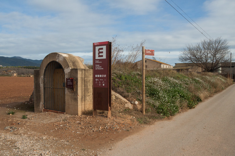 Cartell :Camp d'aviació de Rosanes.1de8