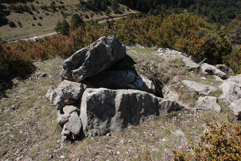 Dolmen del coll Durau.