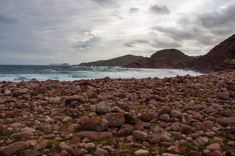 Menorca.Els Alocs cala Morell.