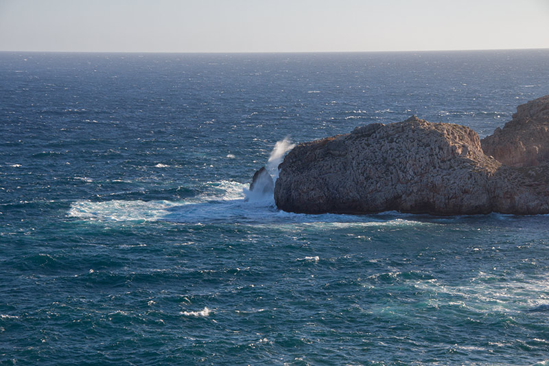 Menorca.Cala Morell punta Nati