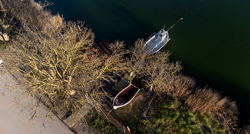 El Fluvià i les barques