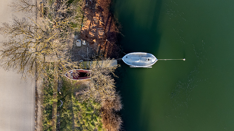 El Fluvià i les barques