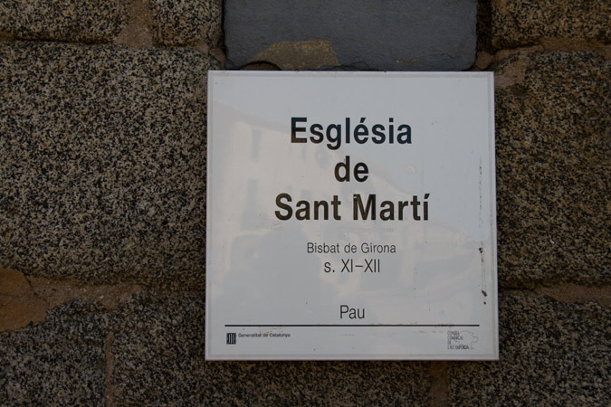 Cartell: Església de Sant Martí. 1de3