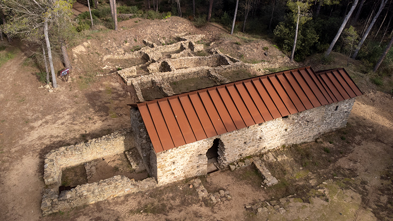 Església i poble : Sant Romà de les Arenes o Sant Romà de Sidillà