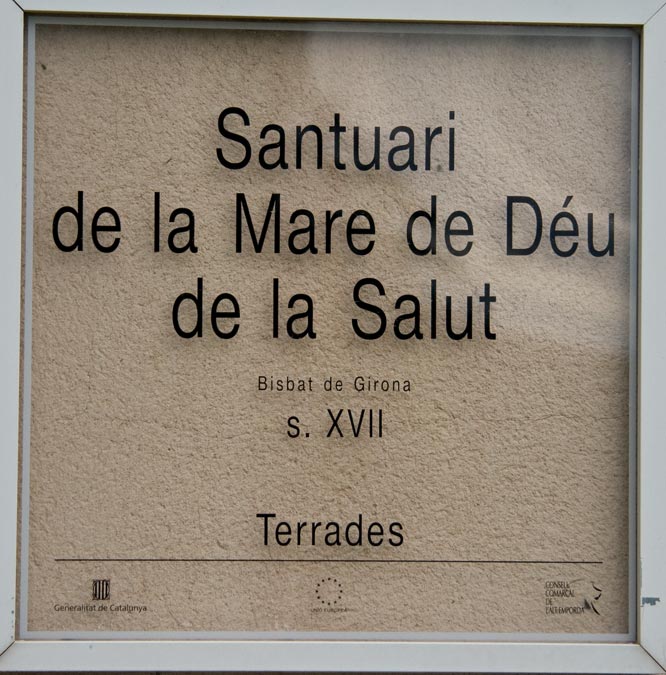 Cartell: Santuari de la Mare de Déu de la Salut 1de2